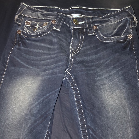 Auth True Religion slim straight diamond jeans - Picture 4 of 9